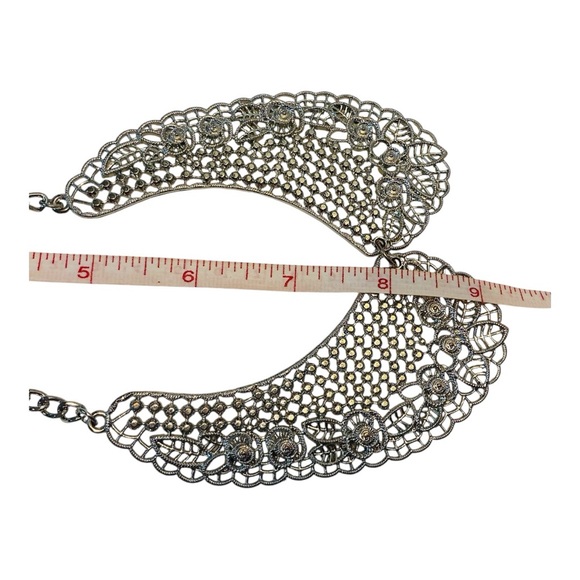 Ornate Angel Wings Silver Plated Necklace - New Condition - Picture 5 of 6